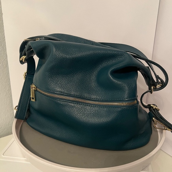 Lavorazione Artigiana Leather Crossbody Hobo - Picture 8 of 11